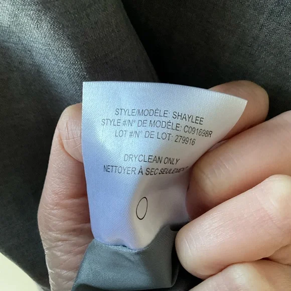 Theory Shaylee dress gray size 6 - Picture 5 of 5